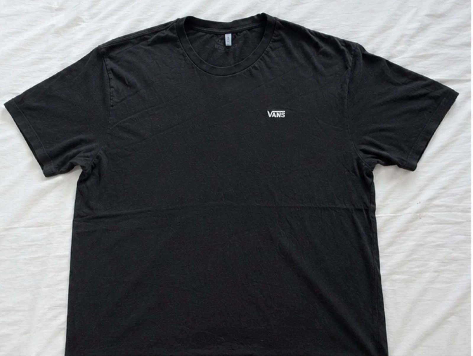 Camiseta Vans original de color negro